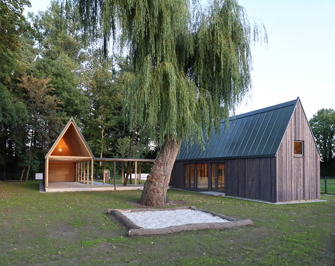Gebäude vom Waldkindergarten