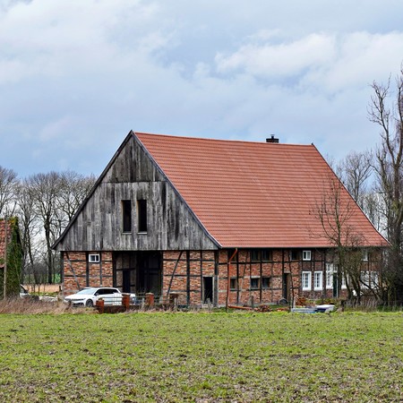 Rückansicht Haus Post