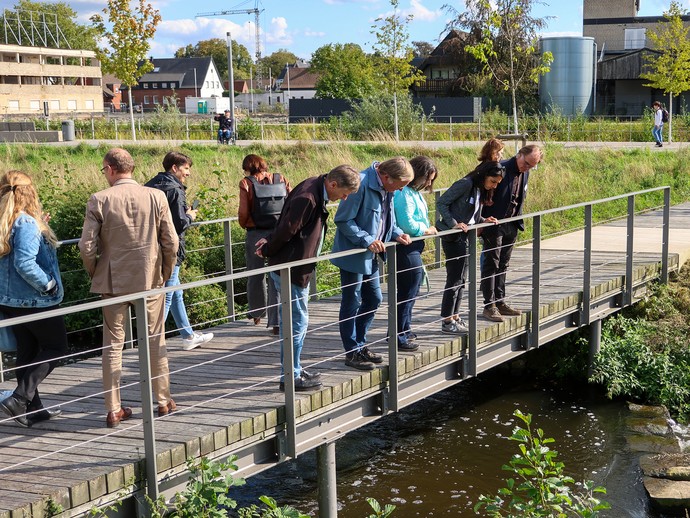 Blick auf die Fischtreppe (vergrößerte Bildansicht wird geöffnet)
