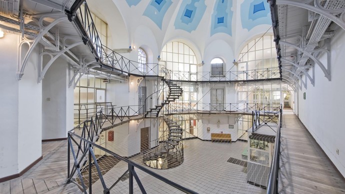 Panoptisches System in der JVA Münster