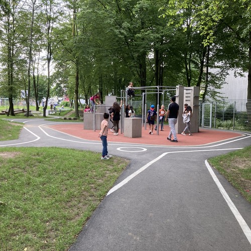 Spielgeräte im Friedenspark