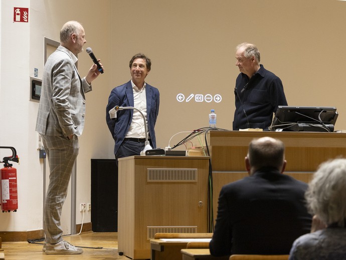 Gustav Düsing und Stefan Rethfeld (vergrößerte Bildansicht wird geöffnet)