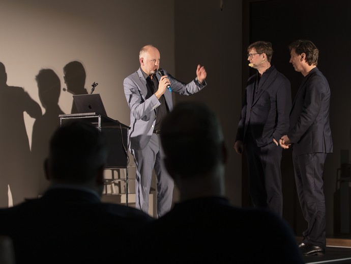 Sven Fröhlich, Meinhard Neuhaus und Stefan Rethfeld (vergrößerte Bildansicht wird geöffnet)