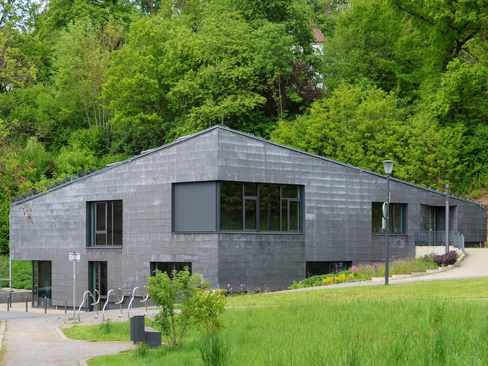 Ansicht Gemeindezentrum (vergrößerte Bildansicht wird geöffnet)