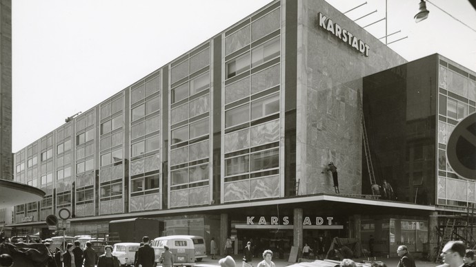Historische Ansicht Karstadtgebäude