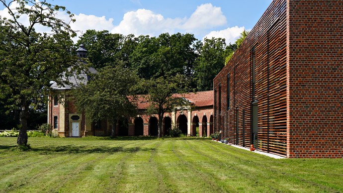Gartenansicht neues Wohngebäude Haus Lütkenbeck