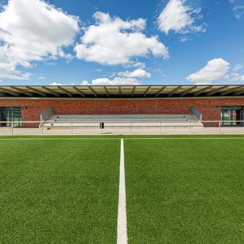 Ansicht der Tribünen