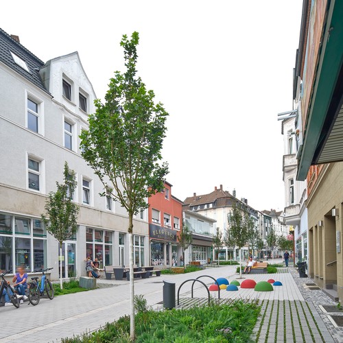 Ansicht Fußgängerzone