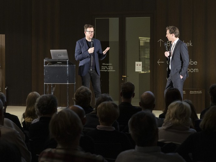 Abschlussrunde Prof. Markus Bader und Stefan Rethfeld (vergrößerte Bildansicht wird geöffnet)