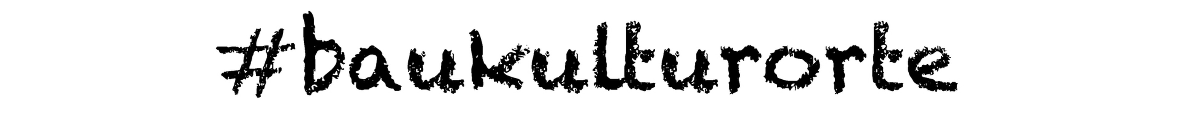 Startbild mit dem Schriftzug #baukulturorte