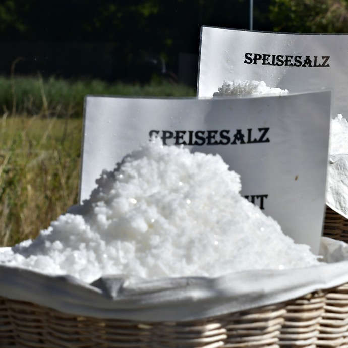 Salz aus dem Salinenpark (vergrößerte Bildansicht wird geöffnet)