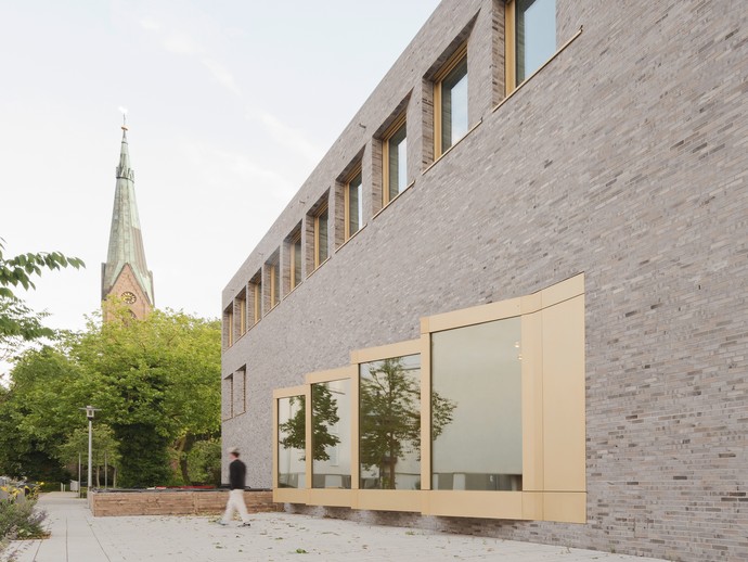 Ausblick aus dem Rohbau (vergrößerte Bildansicht wird geöffnet)